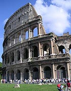 Imagen actual del mítico Coliseum ubicado en la otrora capital del Imperio Romano