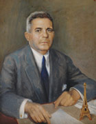 El Dr. Emilio Roig de Leuchsenring fungió como presidente de la Comisión de Monumentos, Edificios y Lugares Históricos y Artísticos Habaneros
