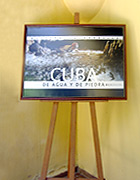 La muestra cuenta con el auspicio de las Sociedades Espeleológica cubana a e Italiana.
