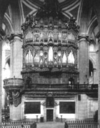 Órgano principal de la catedral de México, plata/gelatina