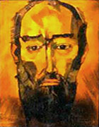 Retrato de Núñez realizado por el pintor ecuatoriano Oswaldo Guayasamín