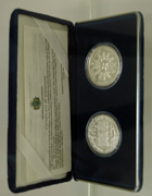 Monedas proff pertenecientes a San Marino